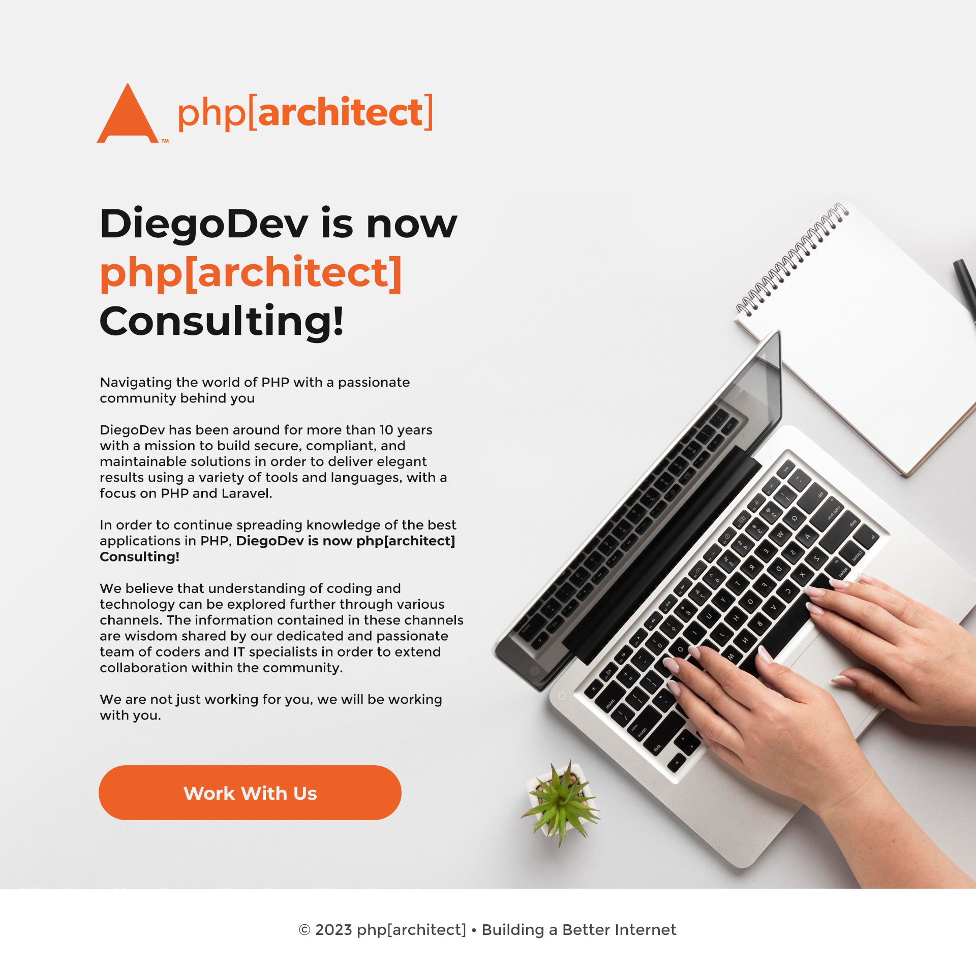 DiegoDev is now php[architect] Consulting